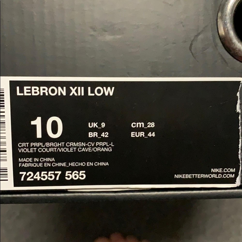 Kenton 12 low purple and orange